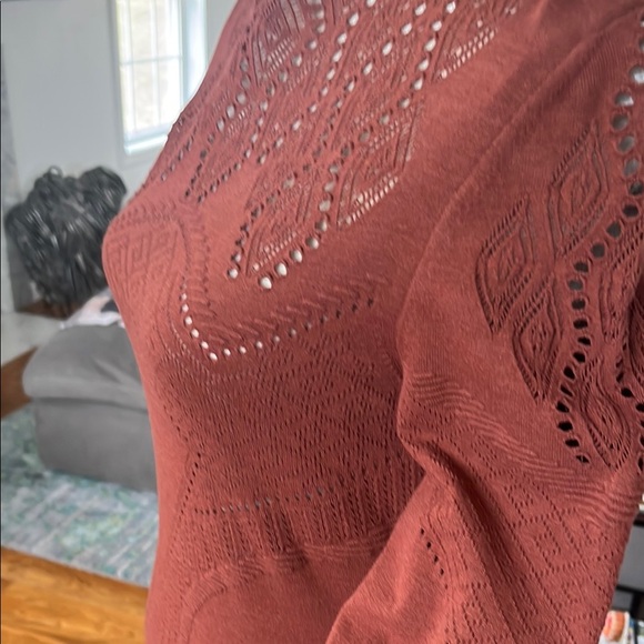 Roberto Cavalli Brown Turtleneck Light Sweater Dress - Picture 8 of 12